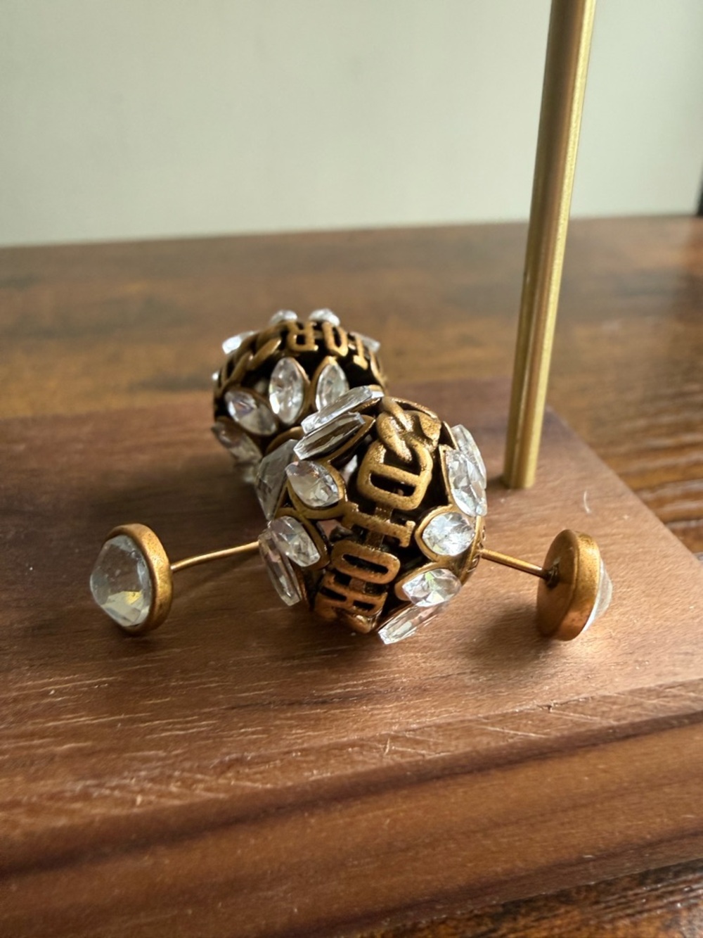 Dior Crystal Tribales Earrings - Picture 10 of 11